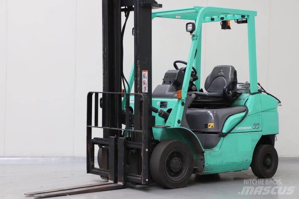 Mitsubishi FG25NT Περονοφόρα ανυψωτικά κλαρκ με φυσικό αέριο LPG