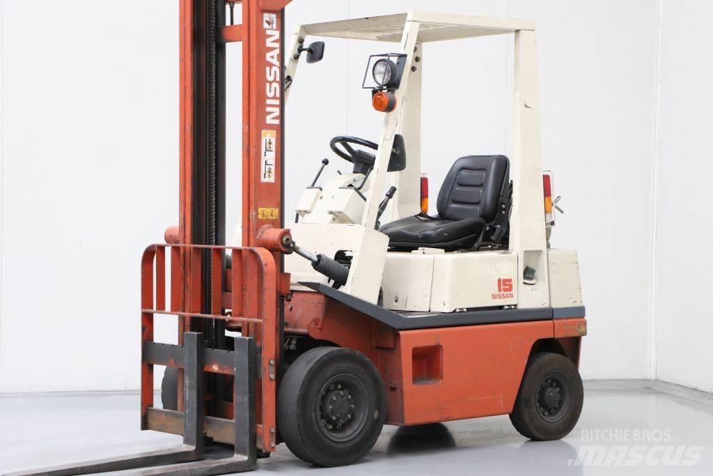 Nissan H01A15 Περονοφόρα ανυψωτικά κλαρκ με φυσικό αέριο LPG