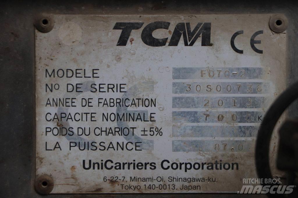 TCM FD70-2 Πετρελαιοκίνητα Κλαρκ
