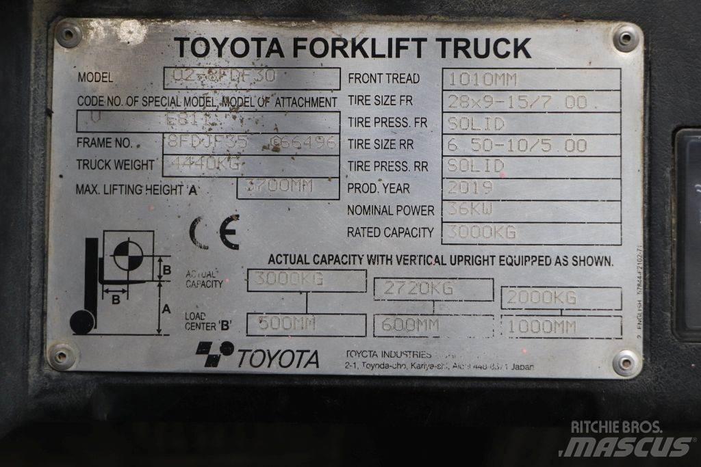Toyota 02-8FDF30 Πετρελαιοκίνητα Κλαρκ
