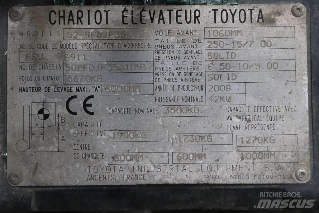 Toyota 52-8FDJF35 Πετρελαιοκίνητα Κλαρκ