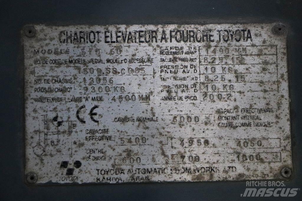 Toyota 5FD60 Πετρελαιοκίνητα Κλαρκ