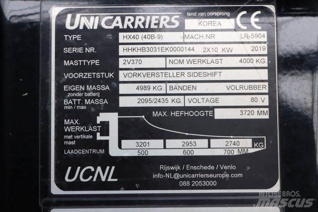 UniCarriers 40B-9 Ηλεκτρικά περονοφόρα ανυψωτικά κλαρκ