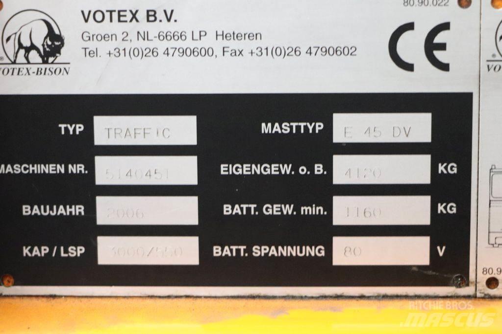 Votex Bison Traffic Γερανοί πλευρικής φόρτωσης εμπορευματοκιβωτίων
