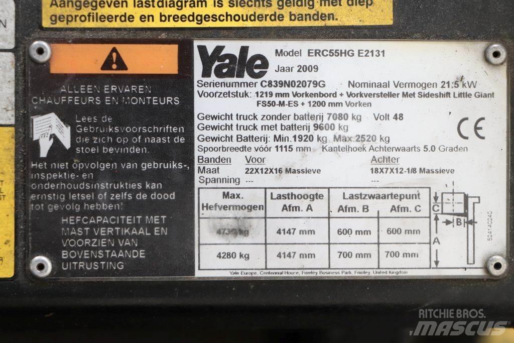 Yale ERC55HG Ηλεκτρικά περονοφόρα ανυψωτικά κλαρκ