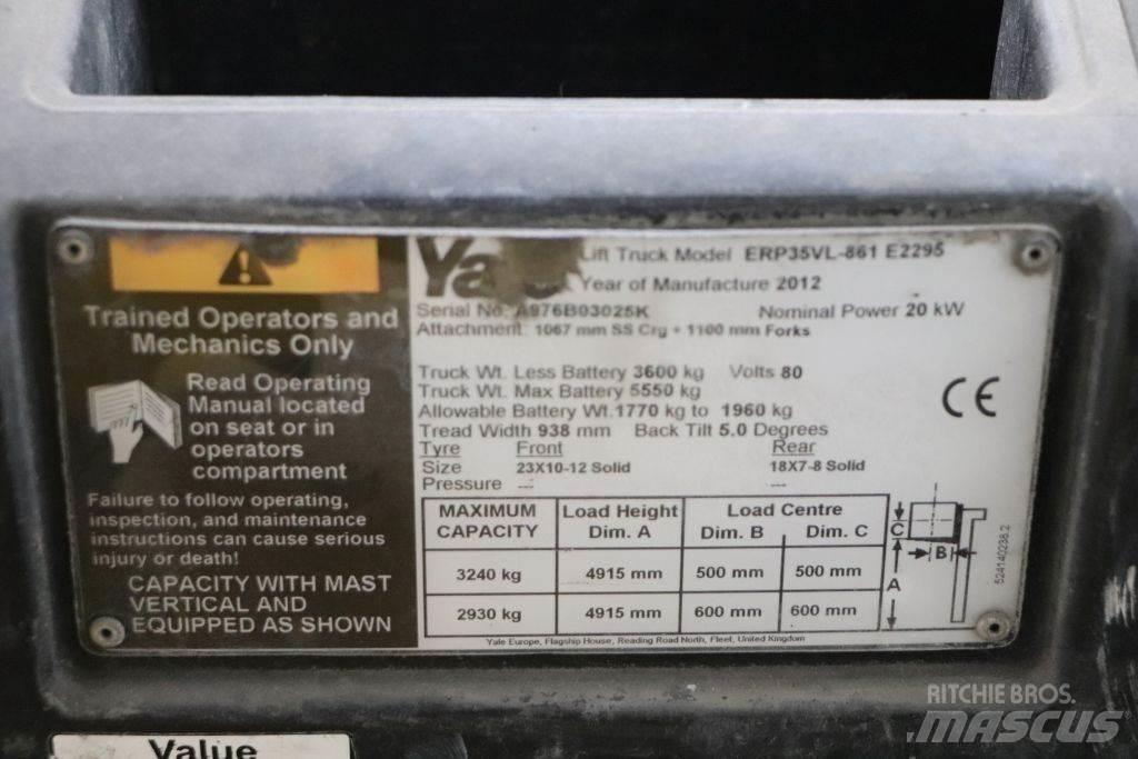 Yale ERP35VL Ηλεκτρικά περονοφόρα ανυψωτικά κλαρκ