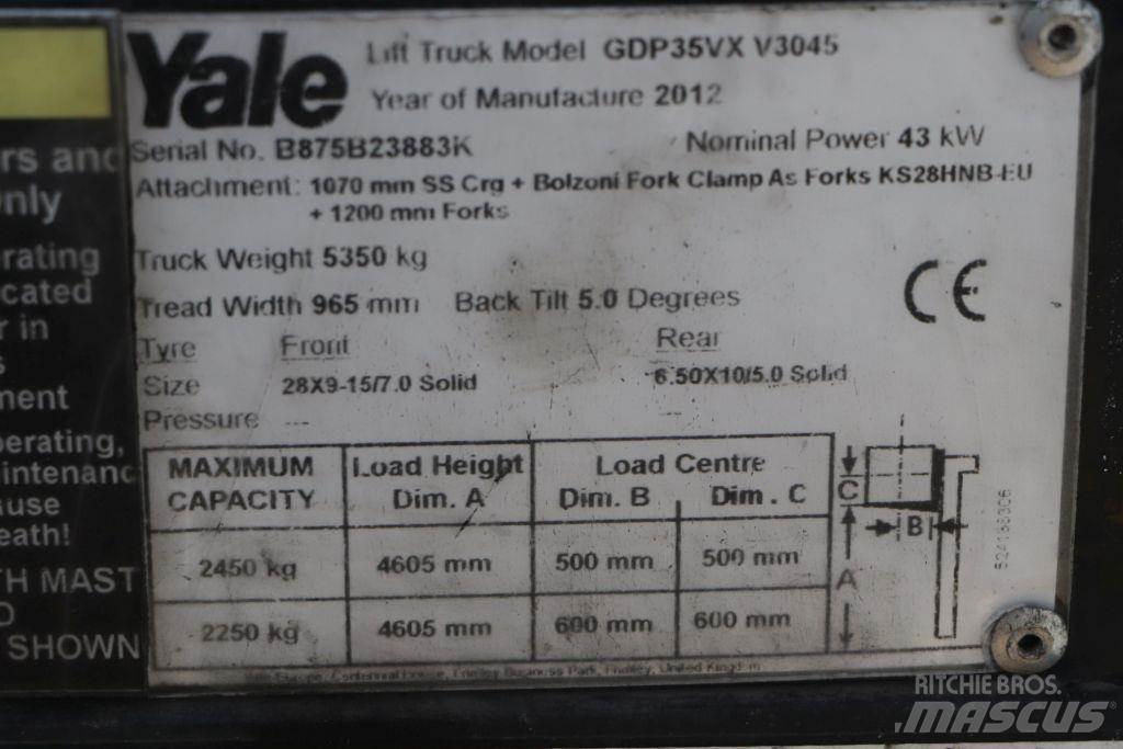 Yale GDP35VX Πετρελαιοκίνητα Κλαρκ
