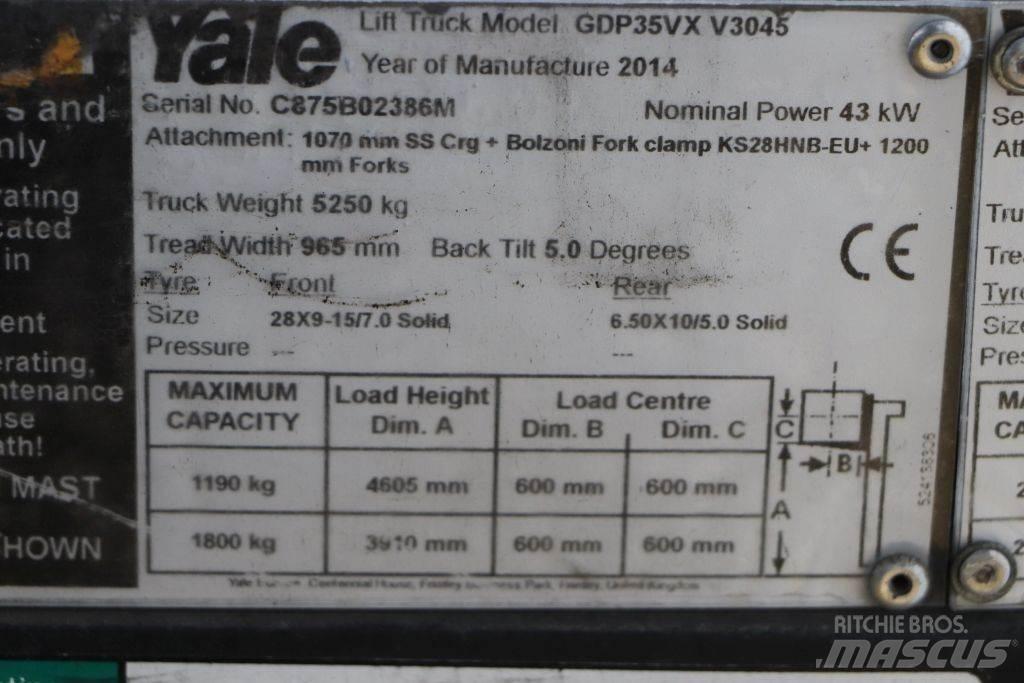 Yale GDP35VX Πετρελαιοκίνητα Κλαρκ