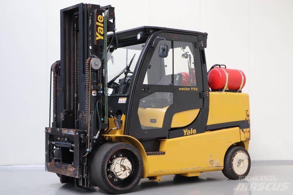 Yale GLC90VX Περονοφόρα ανυψωτικά κλαρκ με φυσικό αέριο LPG