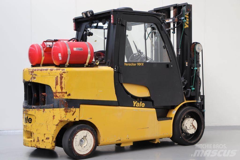 Yale GLC90VX Περονοφόρα ανυψωτικά κλαρκ με φυσικό αέριο LPG