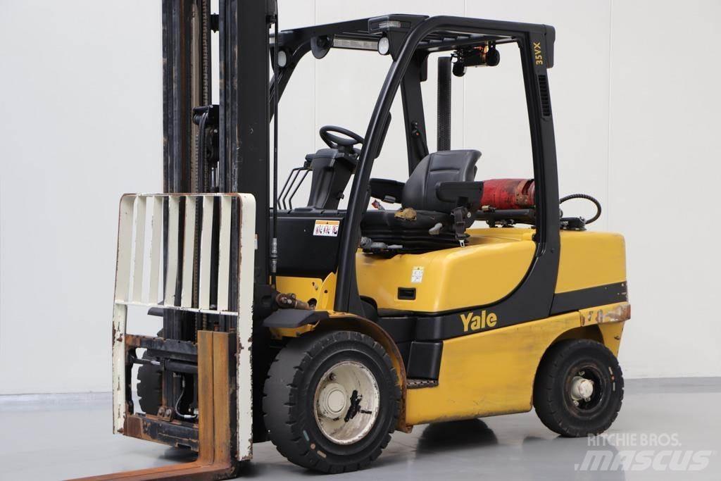 Yale GLP35VX Περονοφόρα ανυψωτικά κλαρκ με φυσικό αέριο LPG