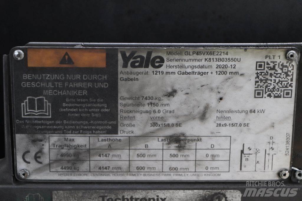 Yale GLP45VX6 Περονοφόρα ανυψωτικά κλαρκ με φυσικό αέριο LPG
