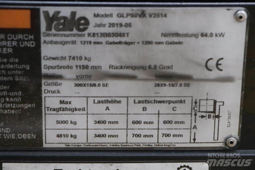Yale GLP50VX Περονοφόρα ανυψωτικά κλαρκ με φυσικό αέριο LPG