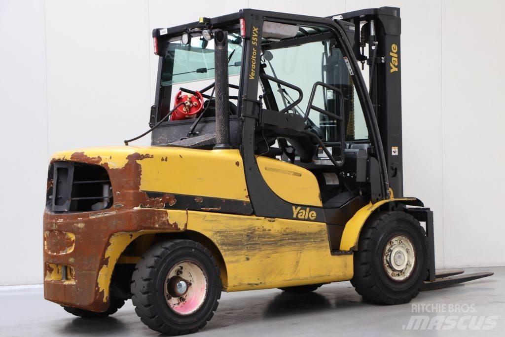 Yale GLP55VX Περονοφόρα ανυψωτικά κλαρκ με φυσικό αέριο LPG