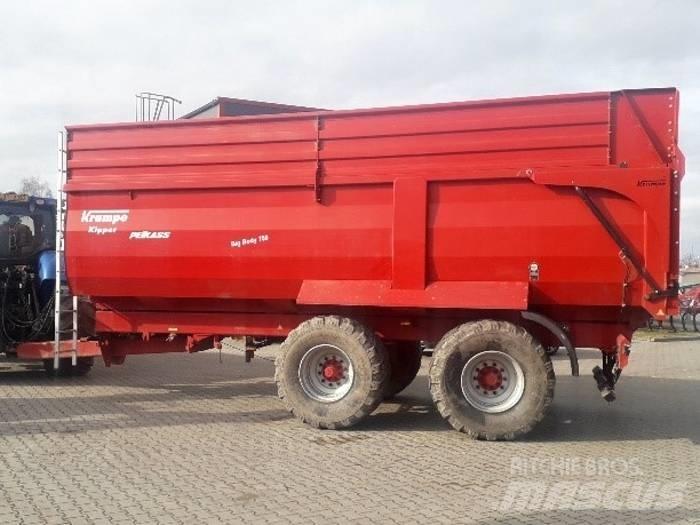 Krampe Big Body 750 Ανατρεπόμενες ρυμούλκες