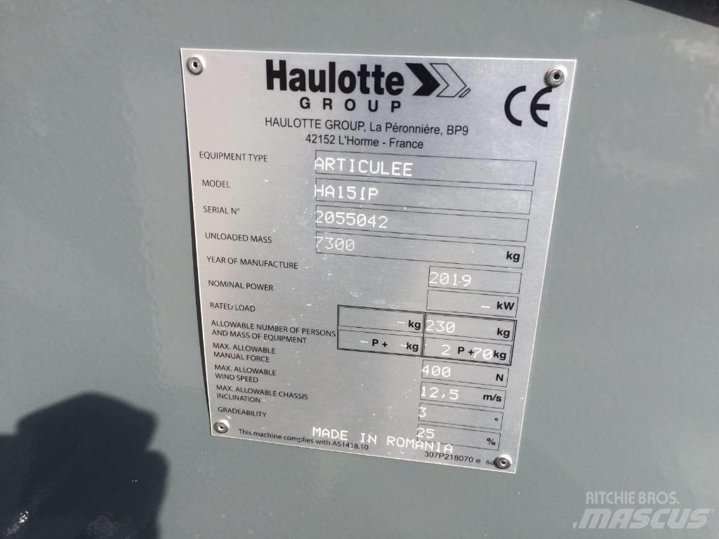 Haulotte HA 15 IP Ανυψωτήρες με αρθρωτό βραχίονα