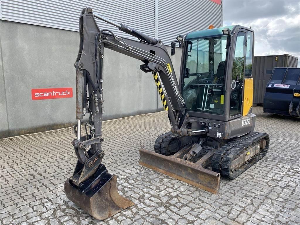 Volvo ECR25 Εκσκαφείς με τροχούς - λάστιχα