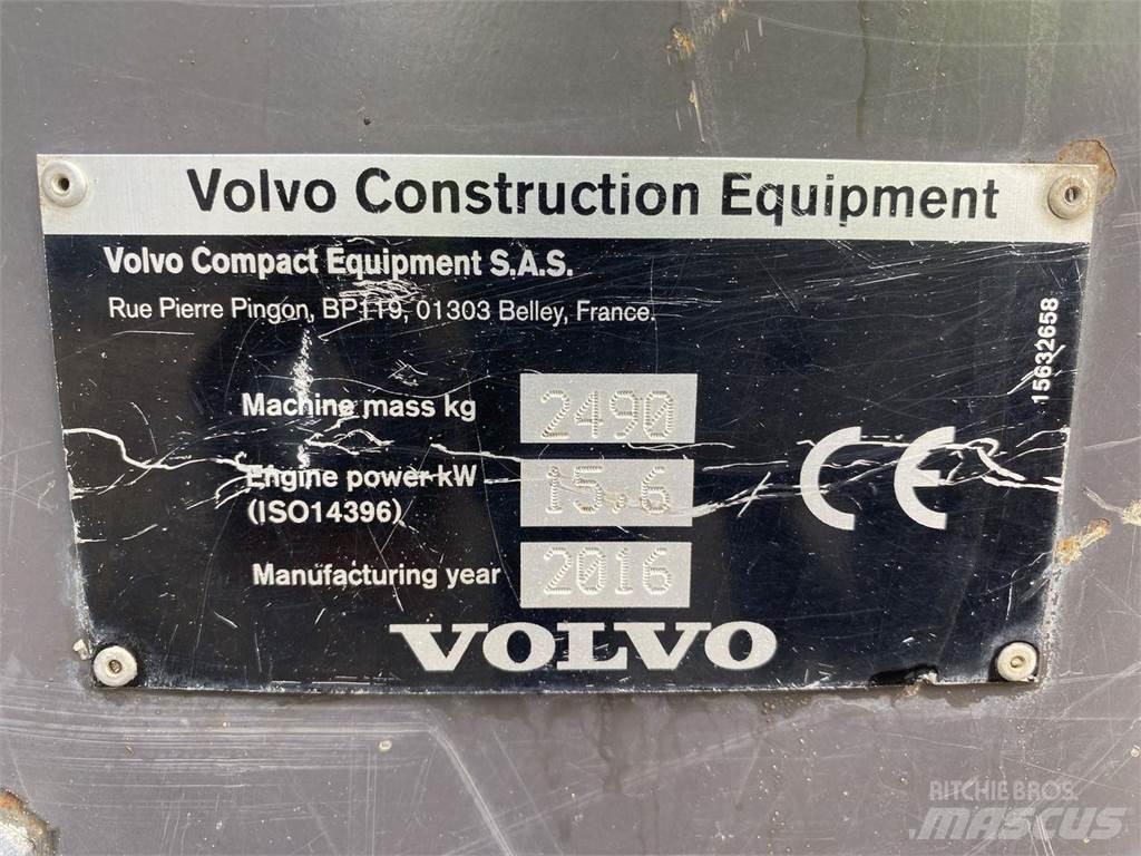 Volvo ECR25 Εκσκαφείς με τροχούς - λάστιχα