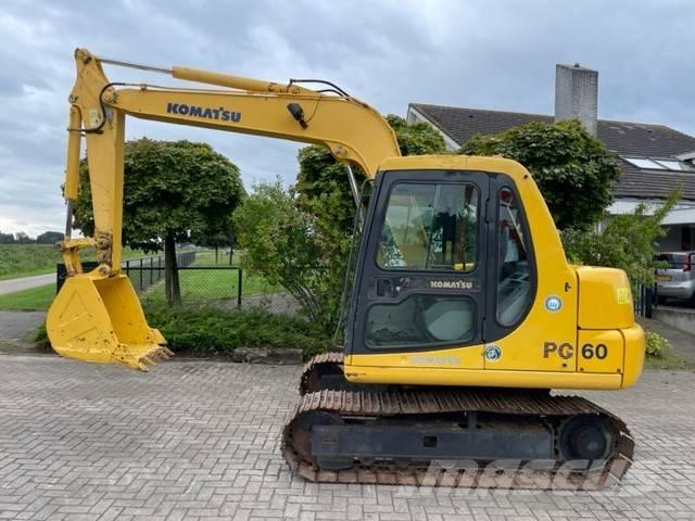 Komatsu PC 60-7 Εκσκαφείς με ερπύστριες