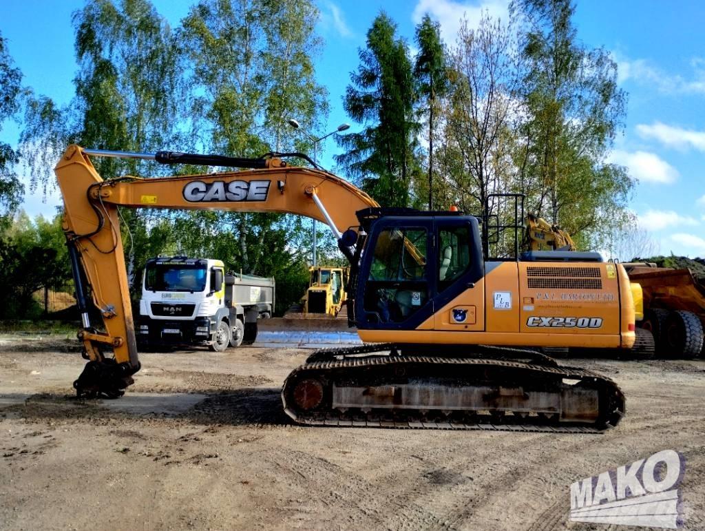 CASE CX 250 D Εκσκαφείς με ερπύστριες