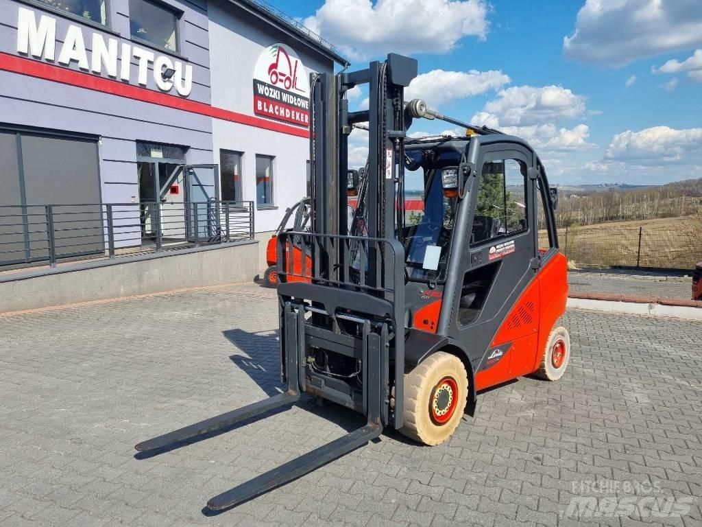 Linde H30T-02 Περονοφόρα ανυψωτικά κλαρκ με φυσικό αέριο LPG