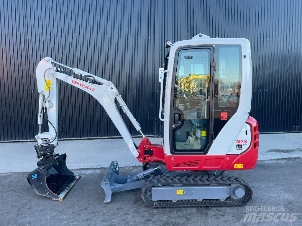 Takeuchi TB 216 Εκσκαφάκι (διαβολάκι) < 7t