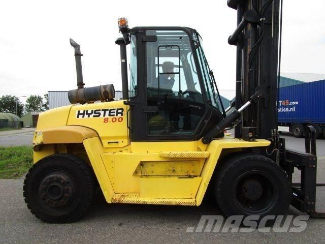 Hyster H8.00XM Περονοφόρα ανυψωτικά κλαρκ με φυσικό αέριο LPG