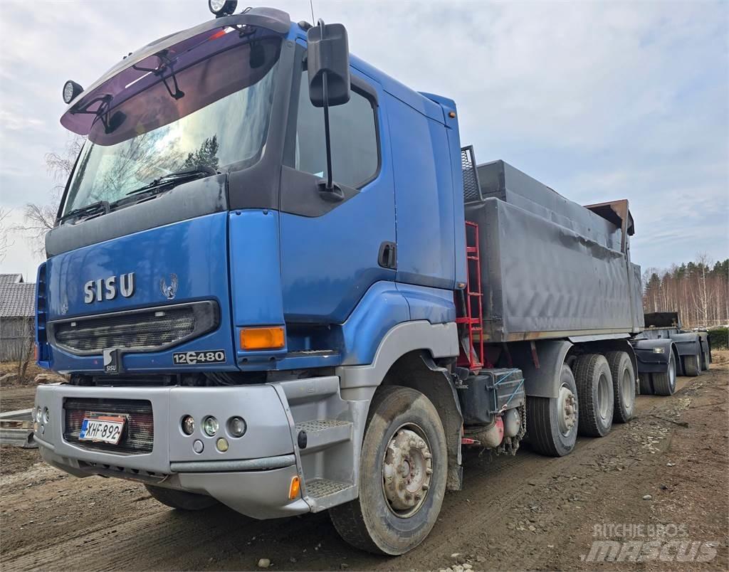 Sisu E12M 8X4 Φορτηγά Ανατροπή