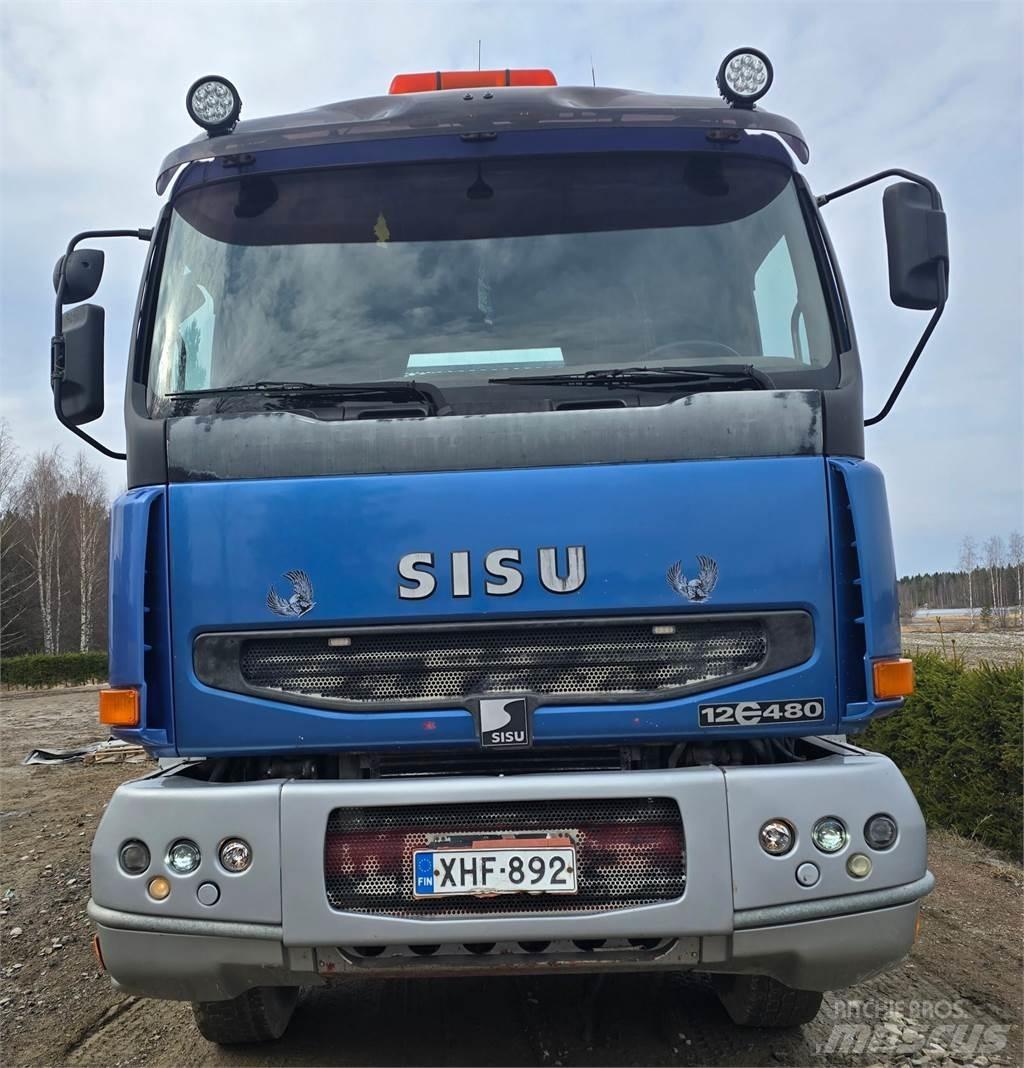 Sisu E12M 8X4 Φορτηγά Ανατροπή
