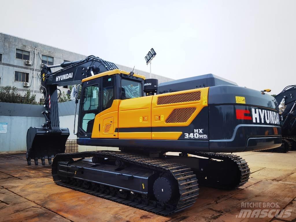 Hyundai HX340 Εκσκαφείς με ερπύστριες