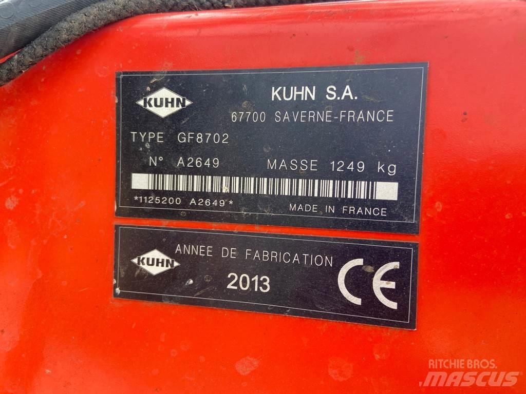 Kuhn GF8702 Τσουγκράνες και χορτοξηραντικές μηχανές