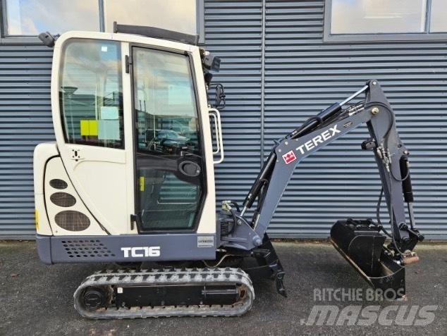 Terex tc16 Εκσκαφάκι (διαβολάκι) < 7t