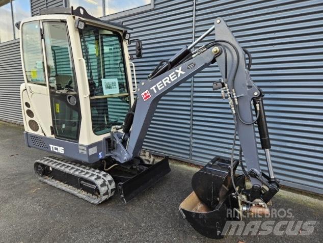 Terex tc16 Εκσκαφάκι (διαβολάκι) < 7t