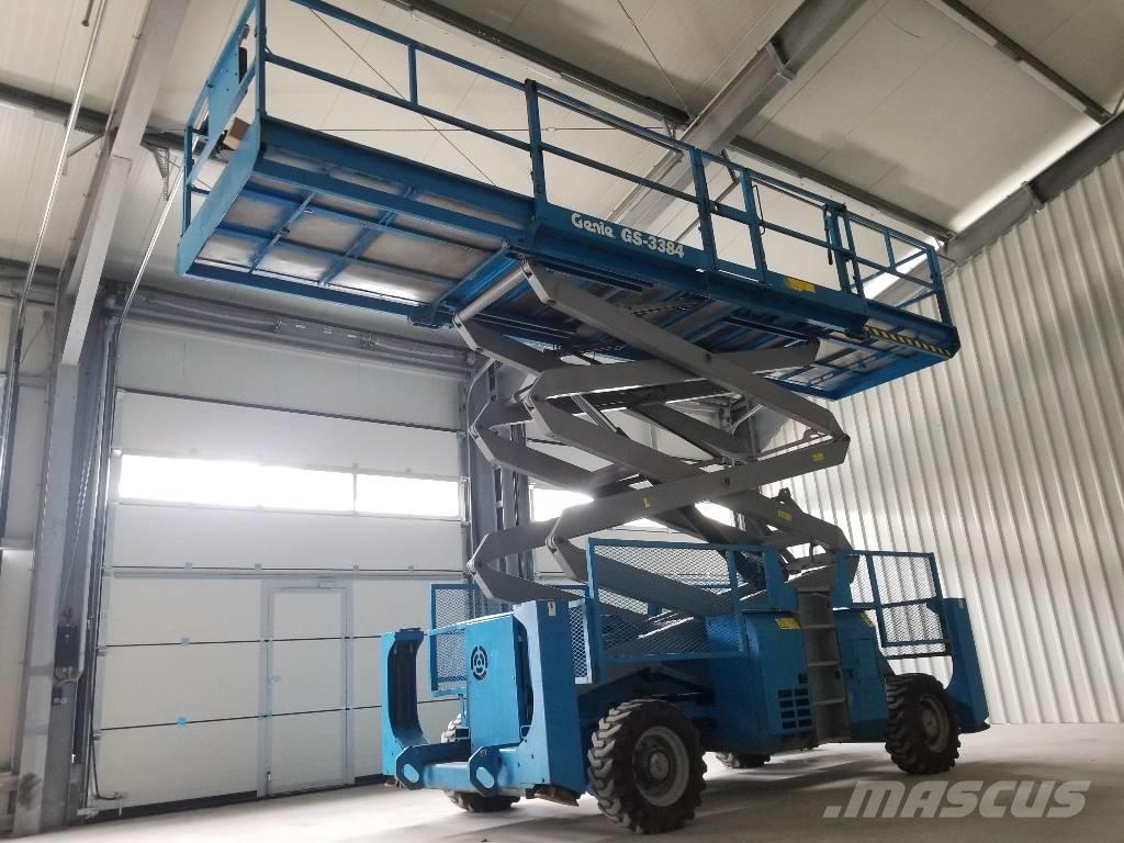 Genie GS3384 RT 4x4 Ανυψωτήρες ψαλιδωτής άρθρωσης