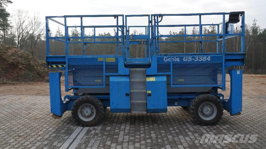 Genie GS3384 RT 4x4 Ανυψωτήρες ψαλιδωτής άρθρωσης