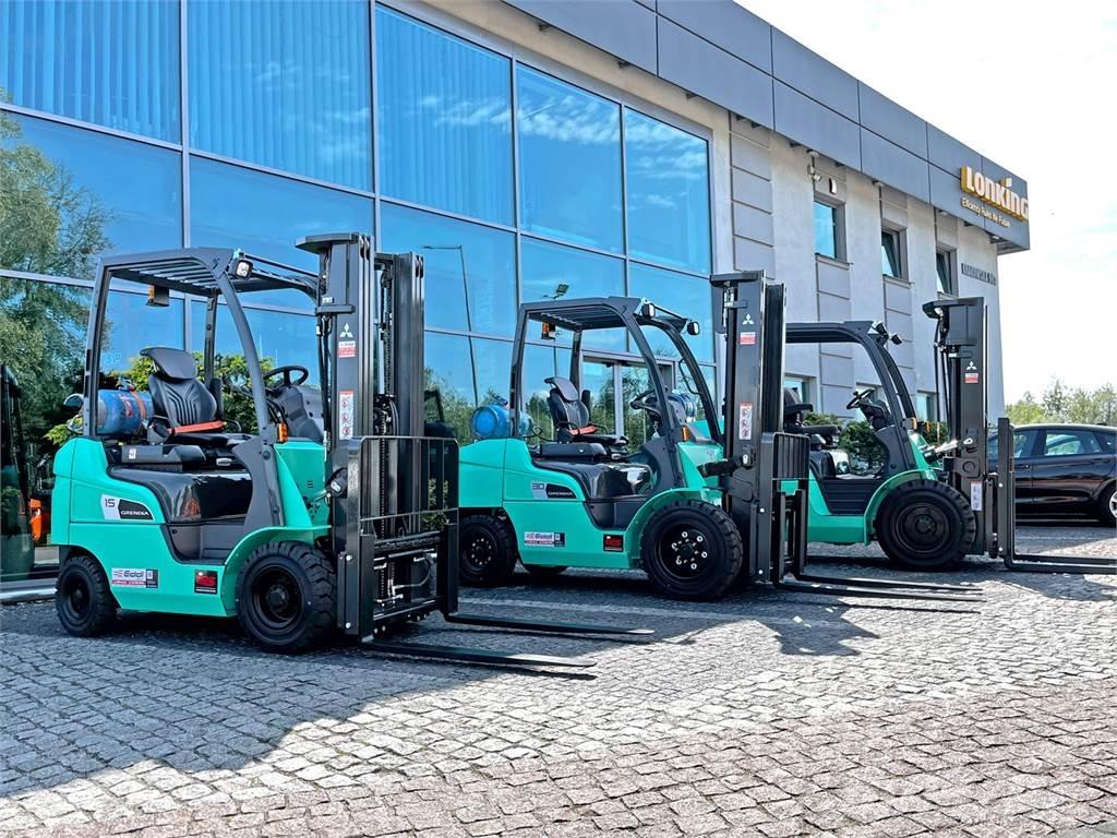 Mitsubishi FG15N Περονοφόρα ανυψωτικά κλαρκ με φυσικό αέριο LPG