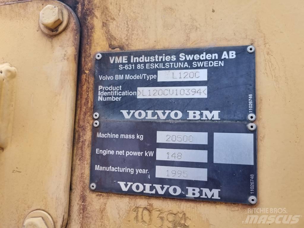 Volvo BM L120C Φορτωτές με λάστιχα (Τροχοφόροι)