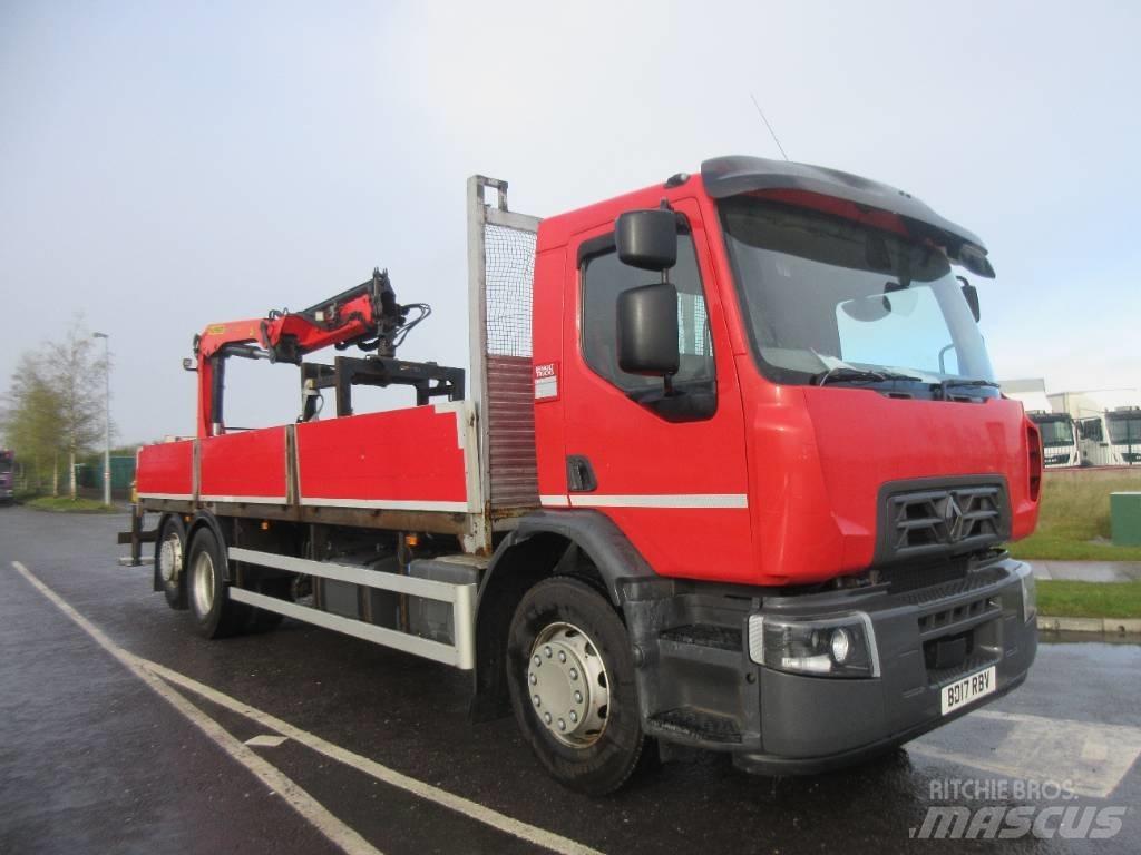 Renault D24 320 Φορτηγά με Γερανό