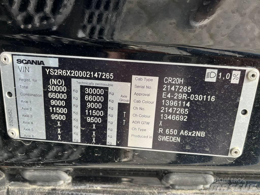 Scania R 650 Τράκτορες