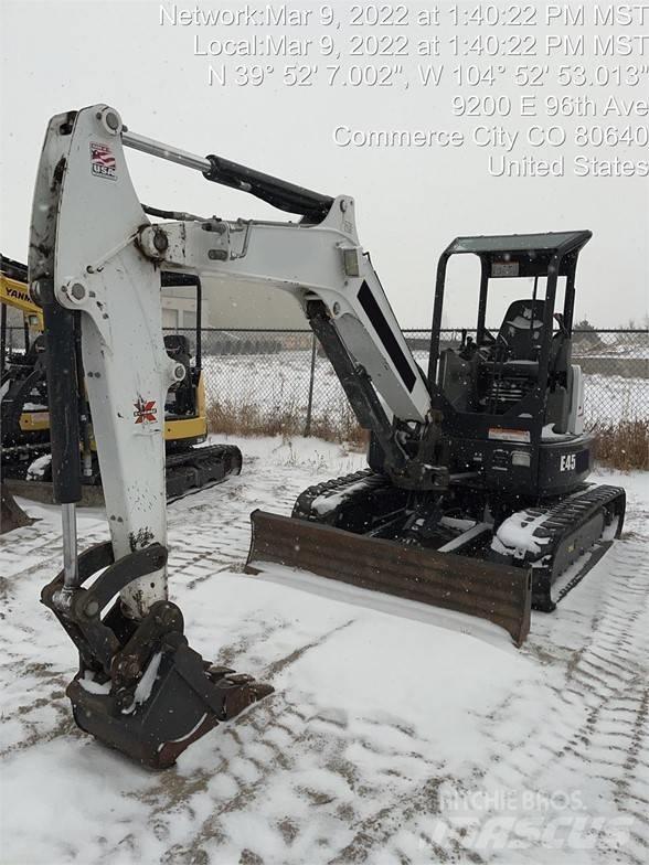 Bobcat E45 Εκσκαφάκι (διαβολάκι) < 7t