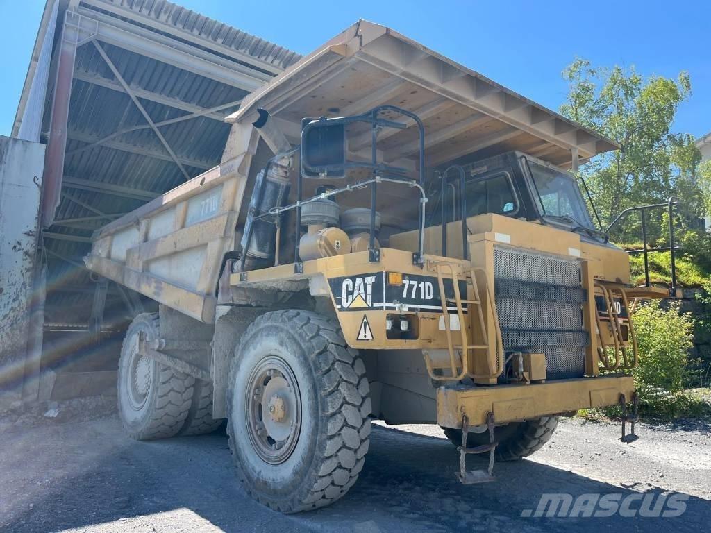 CAT 771D Άκαμπτα Dumper με ανατρεπόμενο κάδο