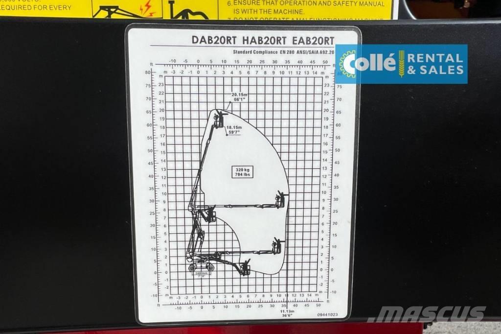 Magni DAB 20 RT | 2025 Ανυψωτήρες με αρθρωτό βραχίονα