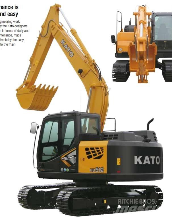 Kato 514 Εκσκαφείς με ερπύστριες