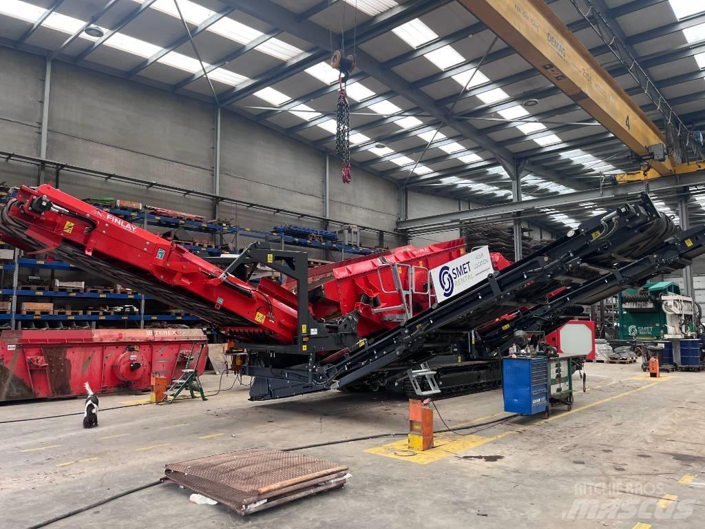 Terex Finlay 883+ E Κινητές μηχανές κοσκινίσματος