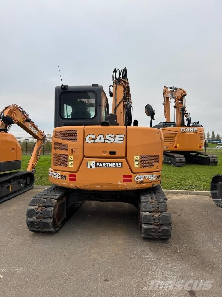 CASE CX 75 C SR Εκσκαφείς με ερπύστριες