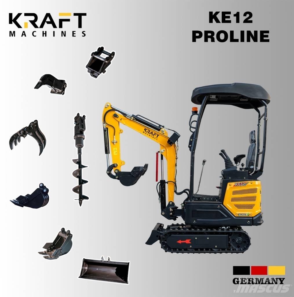 Kraft KE12Proline Εκσκαφάκι (διαβολάκι) < 7t