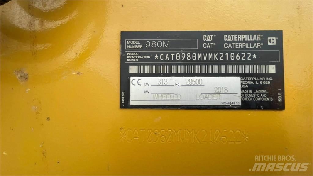 CAT 980 M Φορτωτές με λάστιχα (Τροχοφόροι)