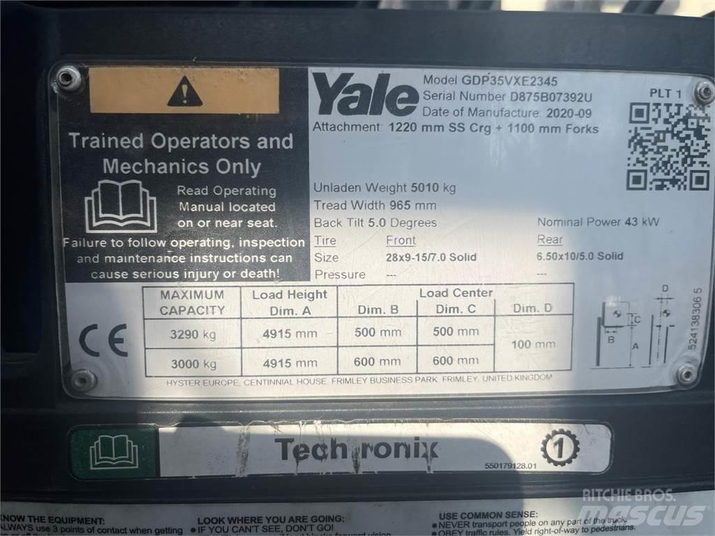 Yale GDP35VX Πετρελαιοκίνητα Κλαρκ