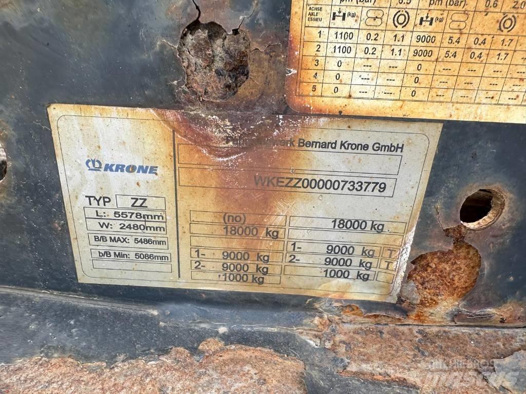 Krone Serie 3779 Μικρές ρυμούλκες