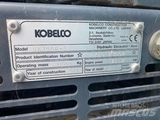 Kobelco SK 35 SR-5 Εκσκαφάκι (διαβολάκι) < 7t